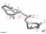 Engine protection bar | Engine protection bar - BMW Motorrad F 850 GS (0B39) 2021