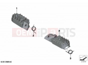 Footrest adjustable | Footrest adjustable - BMW Motorrad F 850 GS (0B39) 2021