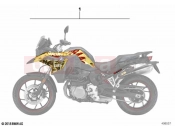 Sticker set 4 | Sticker set 4 - BMW Motorrad F 850 GS (0B39) 2021