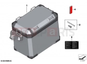 Aluminium case | Aluminium case - BMW Motorrad F 850 GS (0B39) 2021