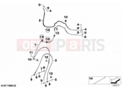 Brake lines, front | Brake lines, front - BMW Motorrad F 850 GS (0B39) 2021