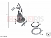 Fuel pump / lever sensor | Fuel pump / lever sensor - BMW Motorrad F 850 GS (0B39) 2021
