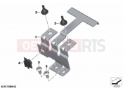 Holder, battery | Holder, battery - BMW Motorrad F 850 GS (0B39) 2021