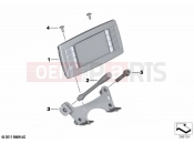 Control panel, radio / microphone | Control panel, radio / microphone - BMW Motorrad F 850 GS (0B39) 2021