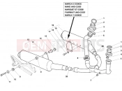 DUCATI 1999 Monster 750 Dark EXHAUST SYSTEM » EXHAUST SYSTEM