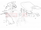 DUCATI 1999 Monster 750 Dark City SEAT » TANK/SEAT