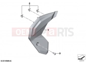 BMW Motorrad BMW 2022 F models F 900 XR A2 (0K41) Frame trim | Frame trim