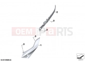 BMW Motorrad BMW 2022 F models F 900 XR A2 (0K41) Tail trim | Tail trim