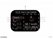 BMW Motorrad BMW 2022 F models F 900 XR A2 (0K41) Label 