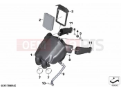 BMW Motorrad BMW 2022 F models F 900 XR A2 (0K41) Intake silencer | Intake silencer