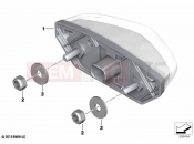 BMW Motorrad BMW 2022 F models F 900 XR A2 (0K41) LED rear light | LED rear light