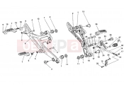 DUCATI 1999 Monster 900 City FOOTREST » FRAME