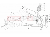 DUCATI 1999 Monster 900 City EXHAUST SYSTEM » EXHAUST SYSTEM