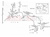 DUCATI 1999 Monster 900 City FRONT BRAKE SYSTEM » BRAKING SYSTEM