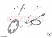 Speed sensor, front | Speed sensor, front - BMW Motorrad R 18 B (0L31, 0L33) 2021