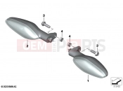 LED turn indicators front 2 | LED turn indicators front 2 - BMW Motorrad R 18 B (0L31, 0L33) 2021