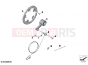 Rotational-speed sensor, rear | Rotational-speed sensor, rear - BMW Motorrad R 18 B (0L31, 0L33) 2021