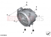 LED headlight | LED headlight - BMW Motorrad R 18 B (0L31, 0L33) 2021