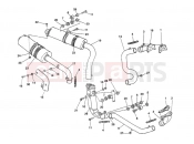 DUCATI 1999 Superbike 996 SPS II EXHAUST SYSTEM » EXHAUST SYSTEM
