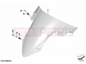 BMW Motorrad BMW 2022 S models S 1000 RR 19 (0E20) Windscreen | Windscreen