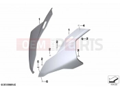BMW Motorrad BMW 2022 S models S 1000 RR 19 (0E20) Upper trim section | Upper trim section