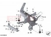 BMW Motorrad BMW 2022 S models S 1000 RR 19 (0E20) Front panel carrier | Front panel carrier
