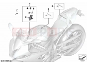 BMW Motorrad BMW 2022 S models S 1000 RR 19 (0E20) Single key locking system EWS 4 | Single key locking system EWS 4