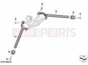 BMW Motorrad BMW 2022 S models S 1000 RR 19 (0E20) Motorcycle handlebar | Motorcycle handlebar