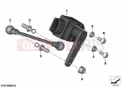 BMW Motorrad BMW 2022 S models S 1000 RR 19 (0E20) Level sensor, rear | Level sensor, rear