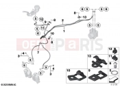 BMW Motorrad BMW 2022 S models S 1000 RR 19 (0E20) Brake lines, front | Brake lines, front