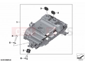 BMW Motorrad BMW 2022 S models S 1000 RR 19 (0E20) Bracket, control unit | Bracket, control unit