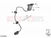 BMW Motorrad BMW 2022 S models S 1000 RR 19 (0E20) Operating unit for emergency call system | Operating unit for emergency call system