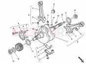 DUCATI 1998 Monster 600 CRANKSHAFT » ENGINE CASE