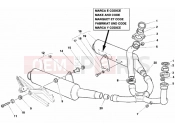 DUCATI 1998 Monster 600 Dark EXHAUST SYSTEM » EXHAUST SYSTEM