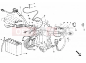 DUCATI 1998 Superbike 748 BATTERY » WIRING HARNESS
