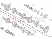 DUCATI 2024 STREETFIGHTER V2 GEAR BOX