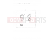 TRIUMPH THUNDERBIRD Chrome Cable Guide, 25.4mm