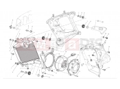 DUCATI 2012 Diavel Chromo Radiator (right)