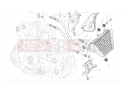 DUCATI 2012 Diavel Chromo Oil cooler