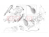 DUCATI 2012 Diavel Chromo Number plate holder - tail