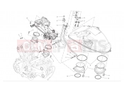 DUCATI 2012 Diavel Chromo Throttle body