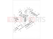 TRIUMPH TROPHY 1215 SE Rear Suspension Unit & Linkage