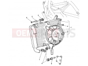 DUCATI 1998 Superbike 748 SPS WATER COOLER » COOLING SYSTEM