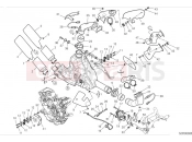 DUCATI 2024 Supersport 950  Exhaust system