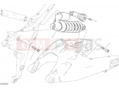 DUCATI Multistrada V2 Rear shock absorber