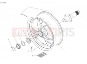 DUCATI Panigale V4 S Rear wheel