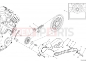 DUCATI Panigale V4 S Front sprocket & chain (Australia)