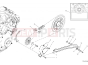 DUCATI Panigale V4 R Front sprocket & chain (international)
