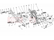 DUCATI 1998 Monster 900 Cromo FOOTREST » FRAME