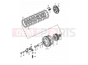 SUZUKI A100 L (1990) 9 - CLUTCH